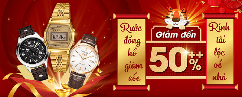 Đặt h&agrave;ng online Xuy&ecirc;n Tết - Giảm đến 50%+